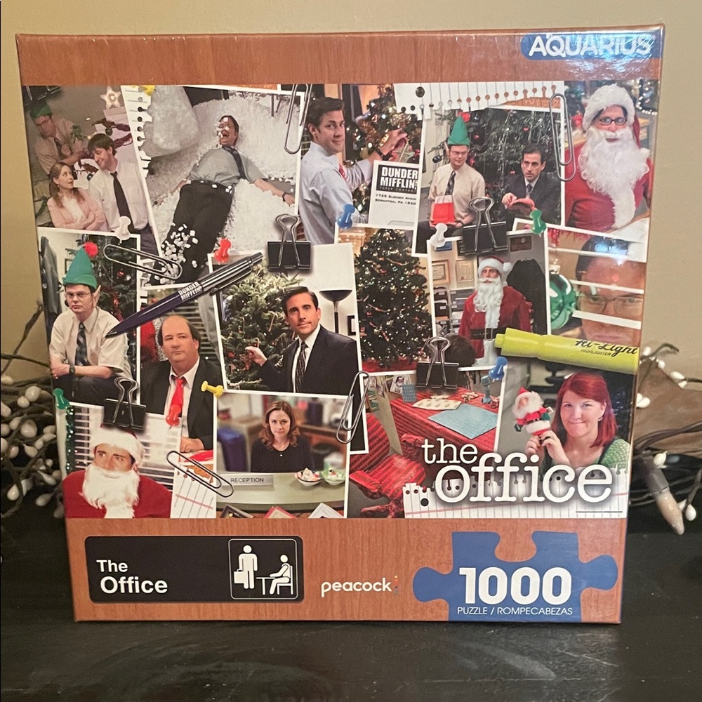 NWT Sealed “The Office Christmas” 1000-Piece Puzzle
